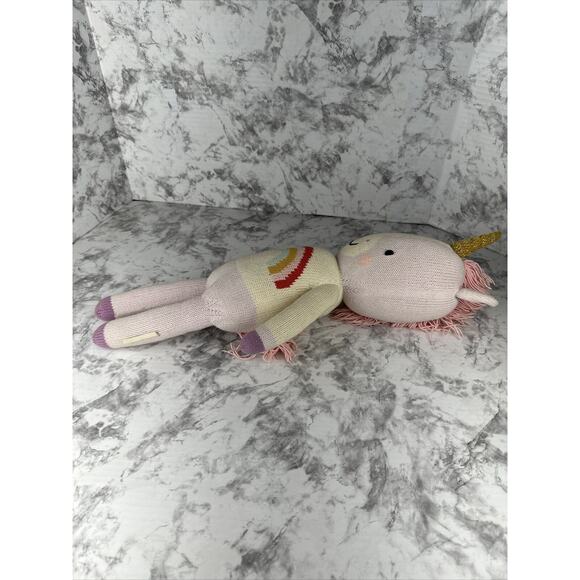 Cuddle Kind Zoe The Unicorn 22" Plush Stuffed Animal - Picture 4 of 11